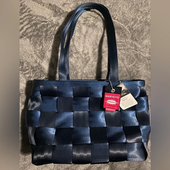 Harveys Seatbelt Bag Large Tote in Indigo - Picture 1 of 7